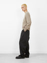 The Chino High Waist NIME Pants from Kapital at Couverture & The Garbstore
side model