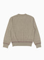 The 12G Wool Crew Neck Sweater (Fly Goose) from Kapital comes in Beige at Couverture & The Garbstore
back