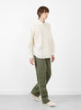 The Raindrop Chef Pants from Service Works at Couverture & The Garbstore
model side 