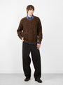 The Eve Sweater Medium Brown from Polar Skate Co. at Couverture & The Garbstore
Model front