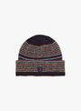 George Beanie Blue and Orange