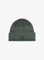 The George Beanie from Polar Skate Co arrives in Purple and Green at Couverture & The Garbstore
front 