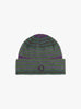 The George Beanie from Polar Skate Co arrives in Purple and Green at Couverture & The Garbstore
front 