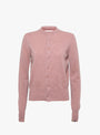 No 300 Little 2 Cardigan Moor from Extreme Cashmere at Couverture & The Garbstore
front 