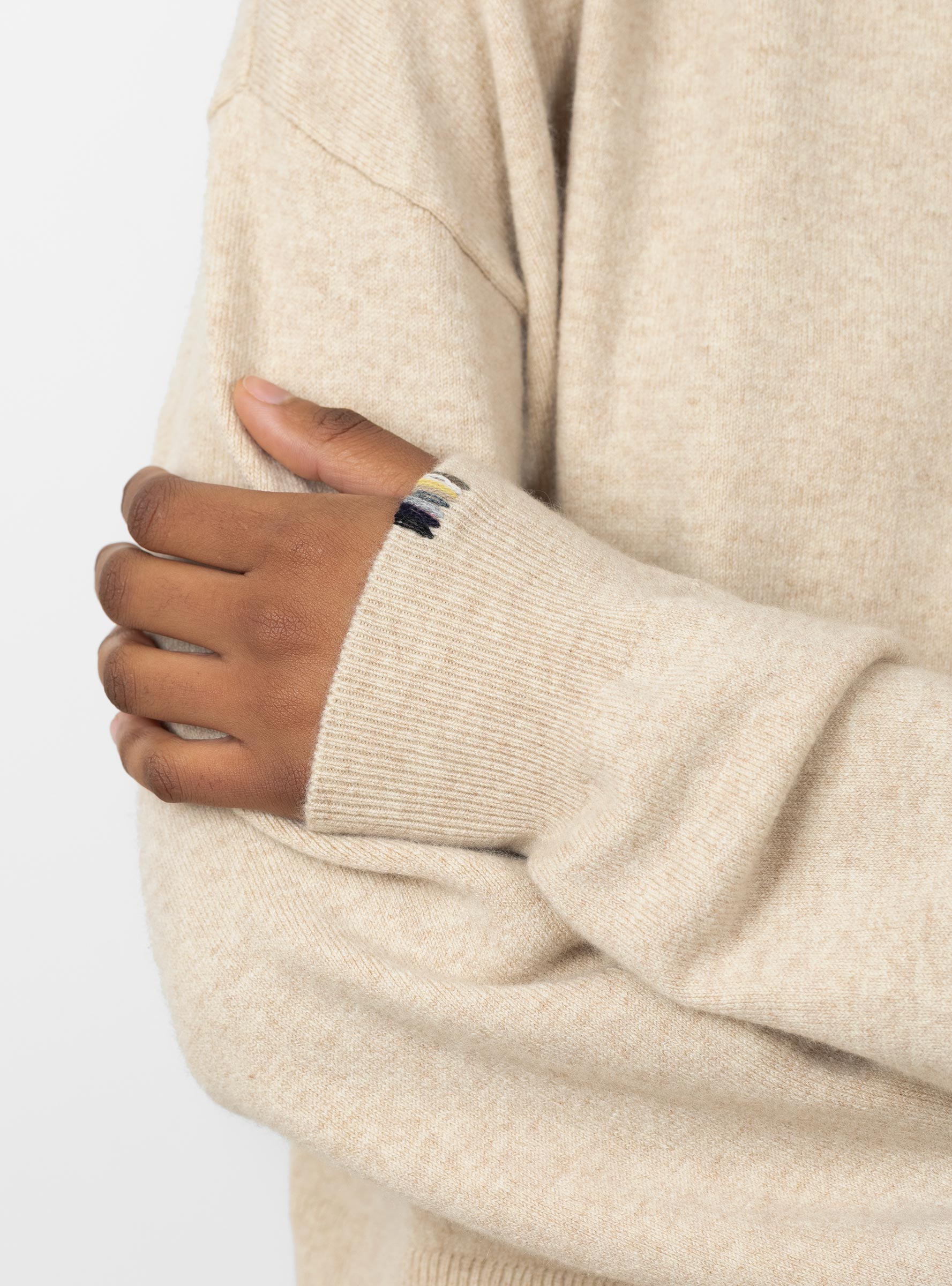 No 170 Chou Cardigan Latte by Extreme Cashmere | Couverture & The