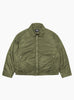 The Pile Lined Zip Jacket from Stüssy arrives in Olive at Couverture & The Garbstore
front 