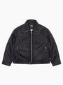 The Pile Lined Zip Jacket from Stüssy arrives in Black at Couverture & The Garbstore
front