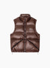 The Micro Ripstop Down Vest from Stüssy arrives in Brown at Couverture & The Garbstore
front 