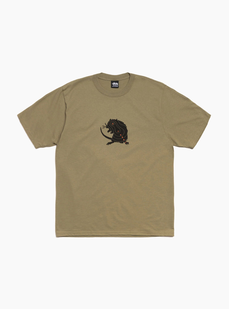 The Long Range Tee from Stüssy arrives in Army at Couverture & The Garbstore
front 