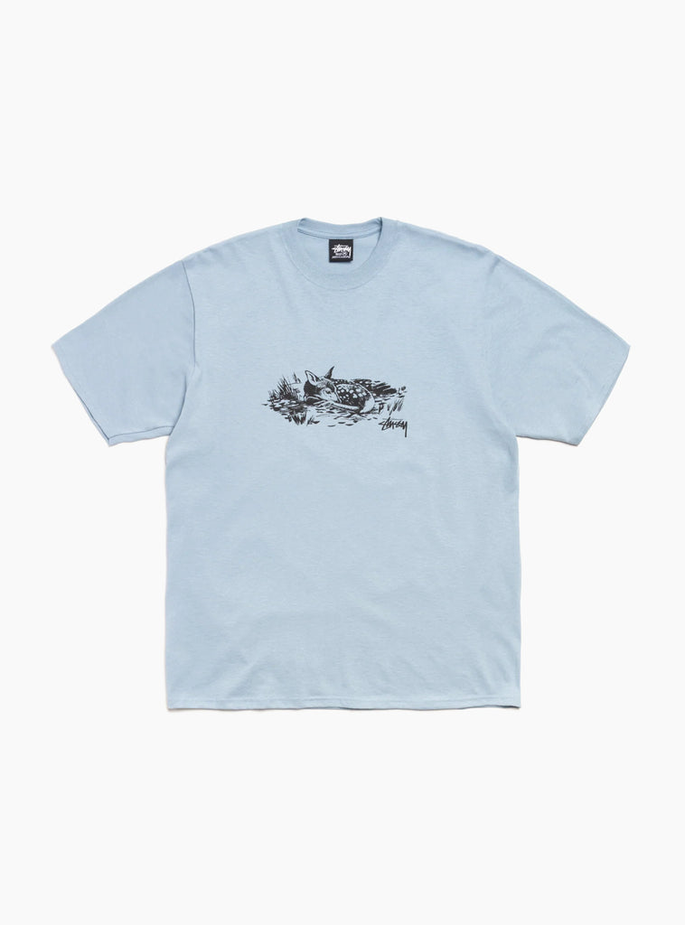The Fawn Tee from Stüssy arrives in Slate at Couverture & The Garbstore
front 