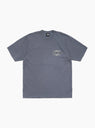 The Champion Oval Pigment Dyed Tee from Stüssy arrives in Navy at Couverture & The Garbstore
front