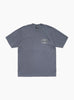 The Champion Oval Pigment Dyed Tee from Stüssy arrives in Navy at Couverture & The Garbstore
front