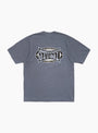 The Champion Oval Pigment Dyed Tee from Stüssy arrives in Navy at Couverture & The Garbstore
back