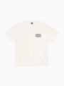 The Champion Oval Pigment Dyed Tee from Stüssy arrives in Natural at Couverture & The Garbstore
front 