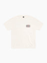 The Champion Oval Pigment Dyed Tee from Stüssy arrives in Natural at Couverture & The Garbstore
front 