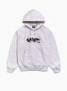 The Fawn Hood from Stüssy arrives in Ash Heather at Couverture & The Garbstore
front 