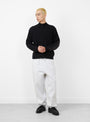 The Patch Zip Sweater from Stüssy arrives in Black at Couverture & The Garbstore
model front 
