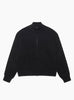 The Patch Zip Sweater from Stüssy arrives in Black at Couverture & The Garbstore
front 