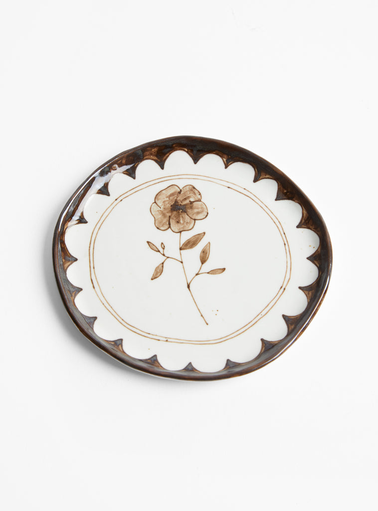The Wild Rose Snack Plate 3 from Stephanie Dawn Matthias at Couverture & The Garbstore
front