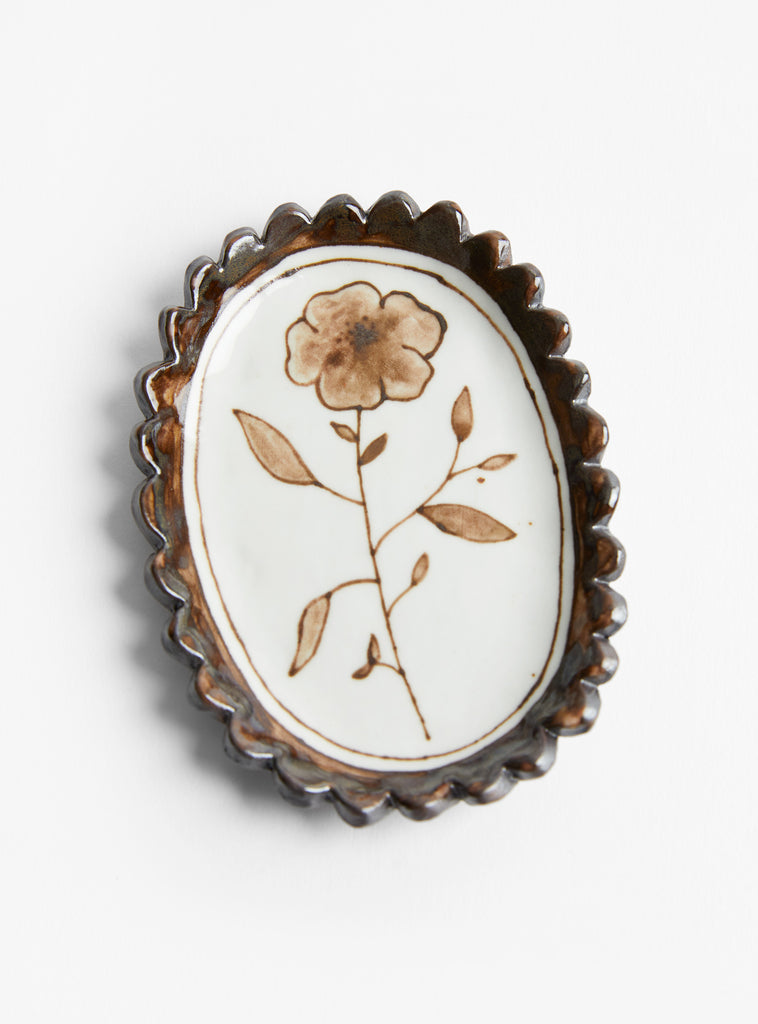The Wild Rose Ring Dish from Stephanie Dawn Matthias at Couverture & The Garbstore
Front 
