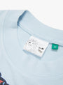 The x LTTT Joy T-Shirt from b.Eautiful arrives in Light Blue at Couverture & The Garbstore
label
