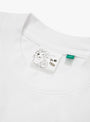 The x LTTT Puffy Fish T-Shirt from b.Eautiful arrives in White at Couverture & The Garbstore
label
