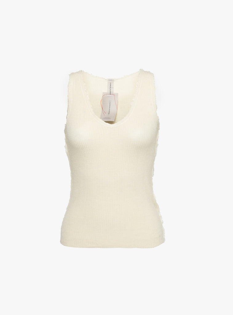 The Angela Top from Gudrun & Gudrun arrives in Off White at Couverture & The Garbstore
front 