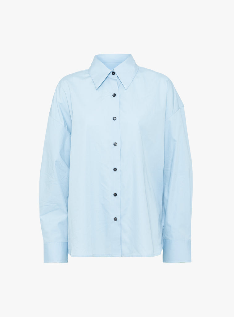 The Oversized Shirt Baby Blue from Cordera at Couverture & The Garbstore
front 