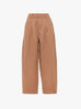 The Bari Crop Trouser from Apiece Apart comes in Deep Khaki at Couverture & The Garbstore
front 
