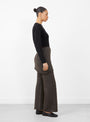 Askew Layer Pants Blackened from Lauren Manoogian at Couverture & The Garbstore
model side 
