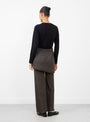Askew Layer Pants Blackened from Lauren Manoogian at Couverture & The Garbstore
back