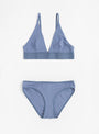 Bell Pants Koel Blue from Baserange at Couverture & The Garbstore
back