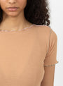 Vein Tee Shirt Aural from Baserange at Couverture & The Garbstore
model detail