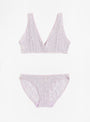 Crescent Bra Cylin Purple from Baserange at Couverture & The Garbstore
set 
