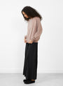 Rim Raglan Sweatshirt Tecto Brown from Baserange at Couverture & The Garbstore
model side