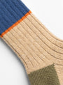 Wool 3 Side Switching Socks Beige from Mauna Kea at Couverture & The Garbstore
detail
