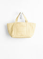 Quilted Nappa Mini Tote with Coin Purse Butter from Cawley at Couverture & The Garbstore
front 