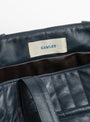 Quilted Nappa Large Tote with Coin Purse Navy from Cawley at Couverture & The Garbstore
back