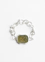 Geranium Bracelet Silver from Lizzie Ames at Couverture & The Garbstore
front 