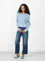 The Fercy Long Sleeve T-Shirt from Bellerose comes in Nirvana at Couverture & The Garbstore
model front