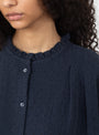 The Chelsy Top from Bellerose comes in Navy at Couverture & The Garbstore
model detail