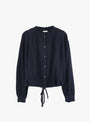 The Chelsy Top from Bellerose comes in Navy at Couverture & The Garbstore
front