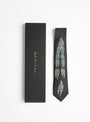 The Silk Twill DOG-TEAM Tie Black from Kapital at Couverture & The Garbstore
box 