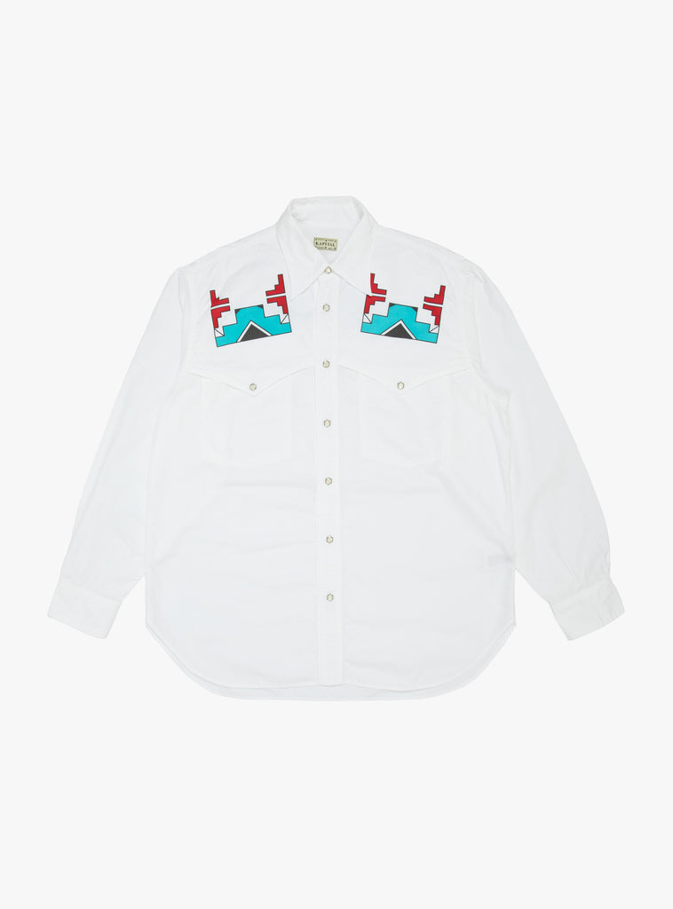 The Husky Denim Western Shirt from Kapital at Couverture & The Garbstore
front 