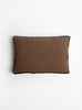 Border Cushion Chocolat from Pomax at Couverture & The Garbstore
front 