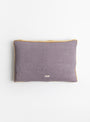 Border Cushion Lavender from Pomax at Couverture & The Garbstore
back