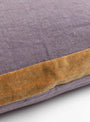 Border Cushion Lavender from Pomax at Couverture & The Garbstore
side 