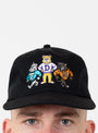 Not Our Team Cap Black from TDR at Couverture & The Garbstore
