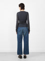 The Gaia T-Shirt from Soeur comes in Slate Blue at Couverture & The Garbstore model back