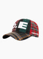b.E Cap Mix Plaid from b.Eautiful at Couverture & The Garbstore
side 